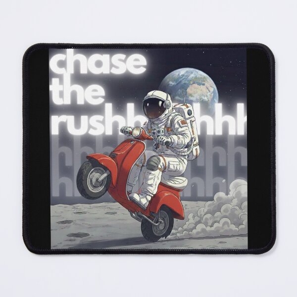 Item preview, chase the rush- moon, space and astronaut edition designed and sold by Shivdarshan.