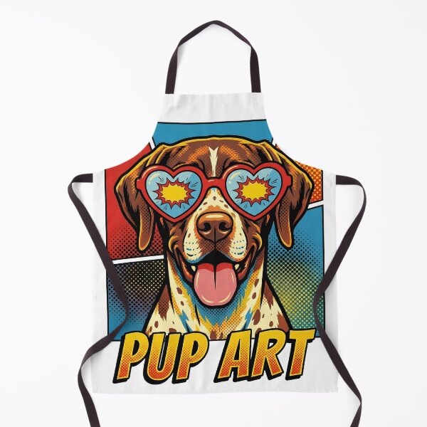 Item preview, Pop Art Braque du Bourbonnais Retro Dog designed and sold by k3rstman1.