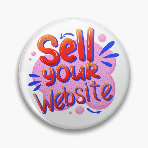 Item preview, Sell your website sticker, business, online, internet, hand drawn sticker  designed and sold by NatalkaP.
