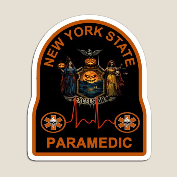 Item preview, New York State Paramedic Patch - Halloween Special! designed and sold by SeanC898.