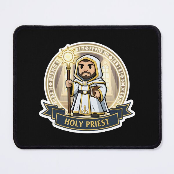 Item preview, Blocky Holy Priest RPG Gamer Avatar designed and sold by SignumShop.