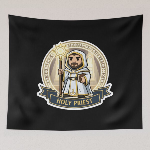 Item preview, Blocky Holy Priest RPG Gamer Avatar designed and sold by SignumShop.