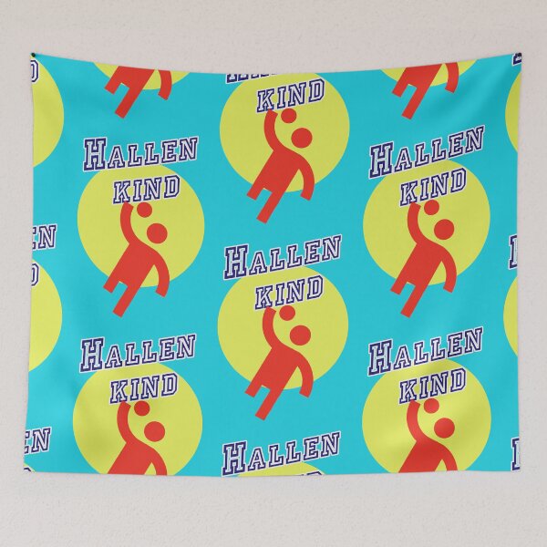 Item preview, Indoor child handball athlete retro design designed and sold by Mauswohn.