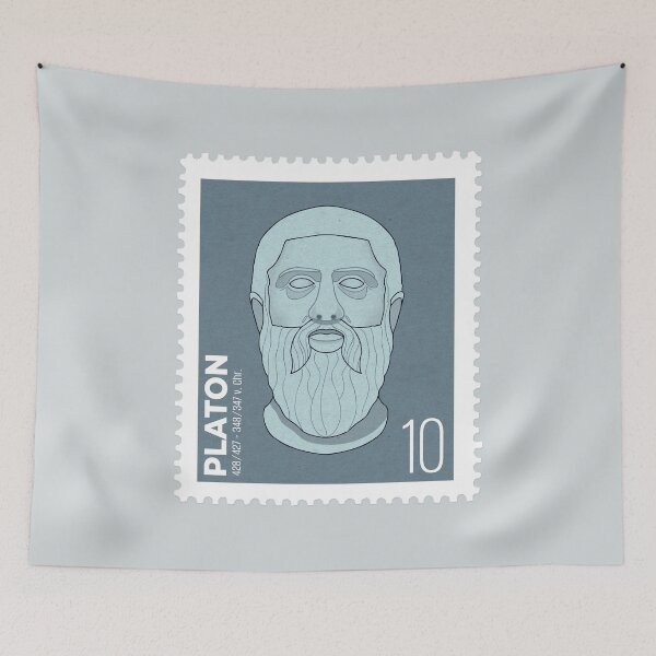 Item preview, Plato stamp designed and sold by sanbrill.
