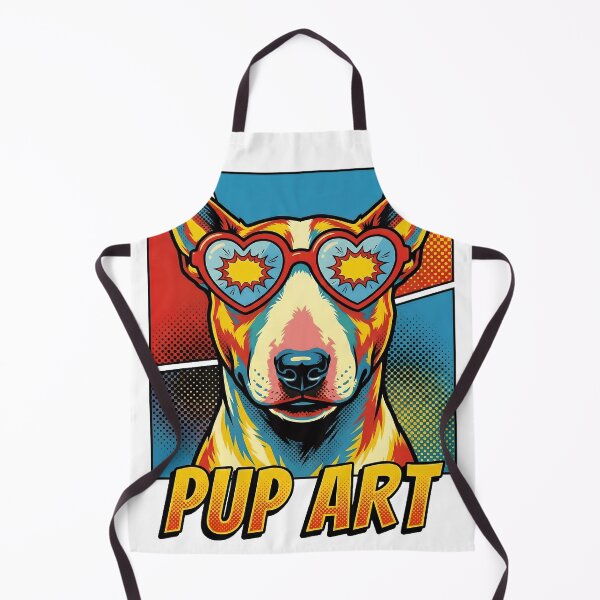 Item preview, Pop Art Bull Terrier Retro Dog designed and sold by k3rstman1.