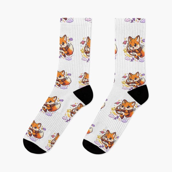 Item preview, Cute Kawaii Sagittarius Zodiac Archer Fox designed and sold by Silentbow.