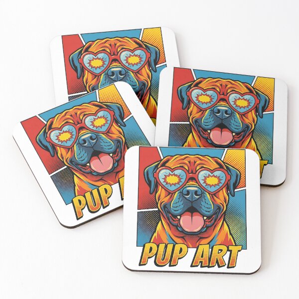Item preview, Pop Art Bullmastiff Retro Dog designed and sold by k3rstman1.