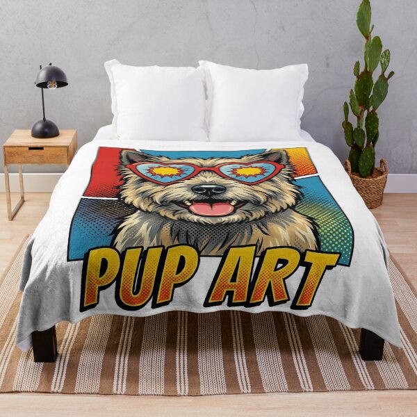 Item preview, Pop Art Cairn Terrier Retro Dog designed and sold by k3rstman1.