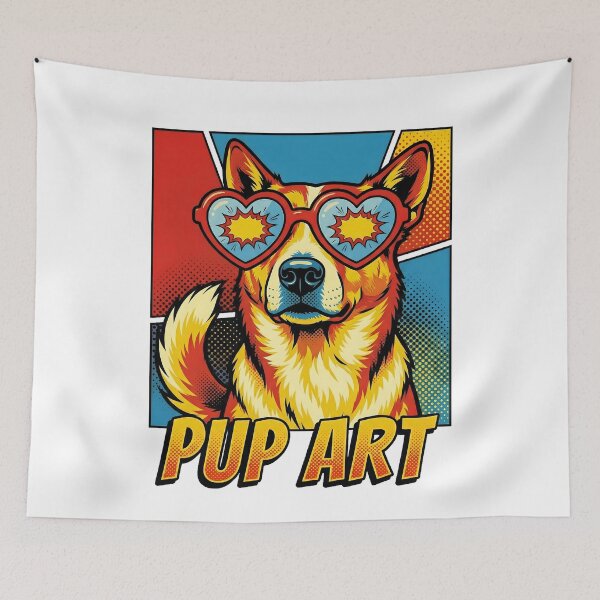 Item preview, Pop Art Canaan Dog Retro Dog designed and sold by k3rstman1.