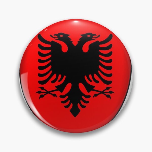 Item preview, Albanian Shield Double Headed Eagle Emblem designed and sold by kimkosovo.
