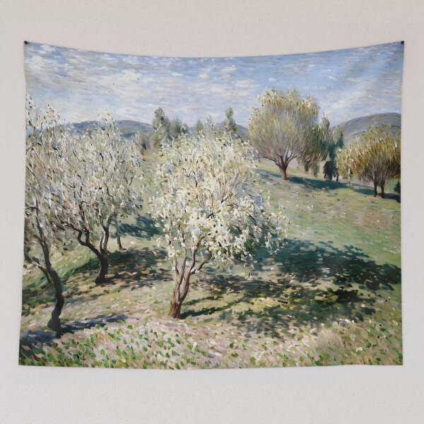 Item preview, Spring (Fruit Trees in Bloom) - Blossoming Beauty in the French Countryside   designed and sold by artdesignsnow.