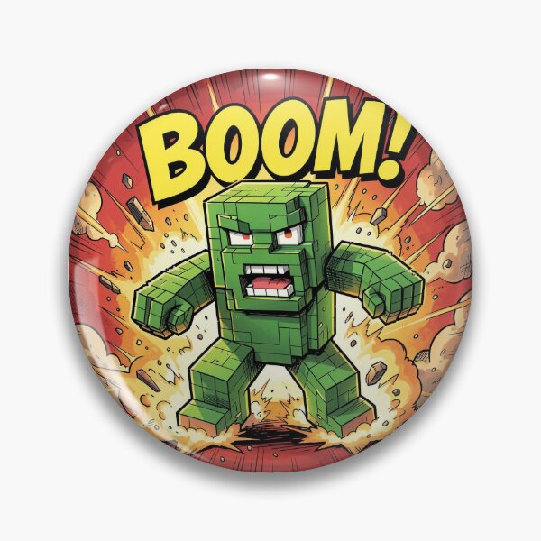 Item preview, Explosive Block Creature – Voxel Gamer Humor designed and sold by Thompika.