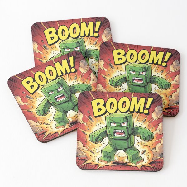 Item preview, Explosive Block Creature – Voxel Gamer Humor designed and sold by Thompika.