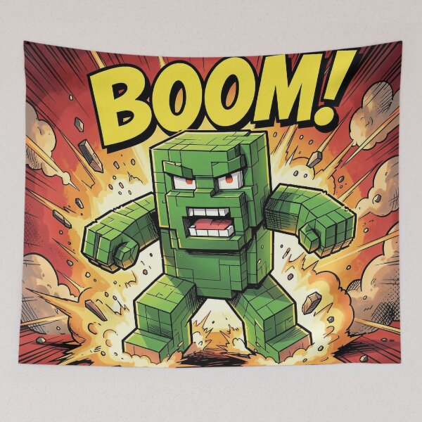 Item preview, Explosive Block Creature – Voxel Gamer Humor designed and sold by Thompika.