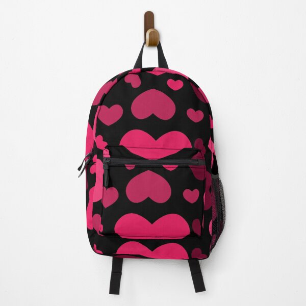 Item preview, Pink colored seamless hearts pattern background designed and sold by SpinklyCreations.