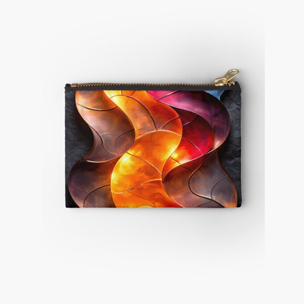 Item preview, Ember Glass Waves designed and sold by Kaleidoscope Print.