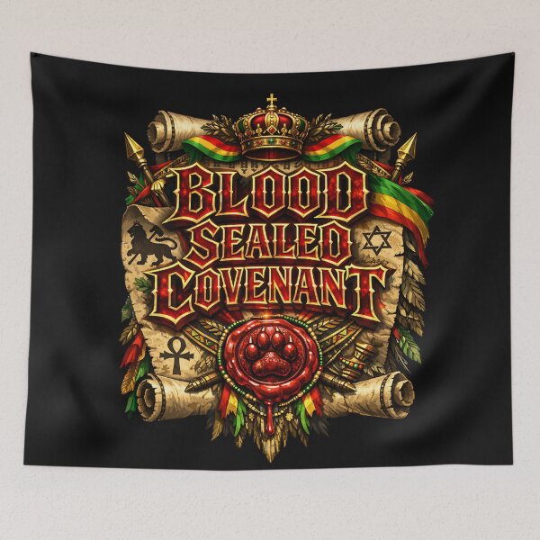 Item preview, Blood Sealed Covenant designed and sold by SavvyEarth.