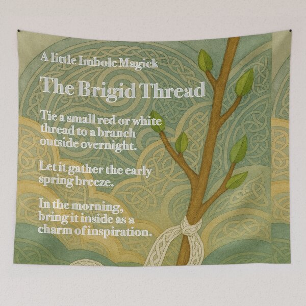 Item preview, Imbolc Charm designed and sold by Motes of the Gleam.