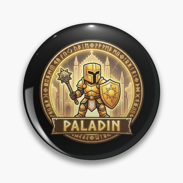 Item preview, Blocky Paladin RPG Gamer Avatar designed and sold by SignumShop.