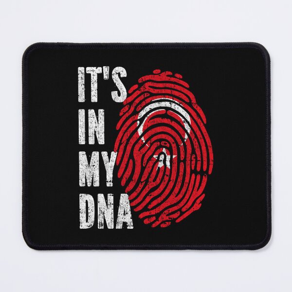 Item preview, IT'S IN MY DNA Turkey Flag Roots designed and sold by CosmoKitsch.