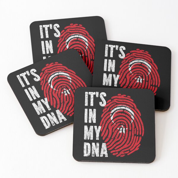 Item preview, IT'S IN MY DNA Turkey Flag Roots designed and sold by CosmoKitsch.