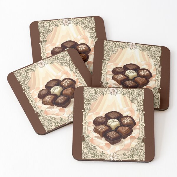 Item preview, Assorted Bonbons  Art Nouveau Style Illustration designed and sold by taiche.