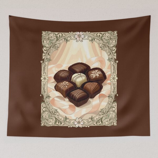 Item preview, Assorted Bonbons  Art Nouveau Style Illustration designed and sold by taiche.