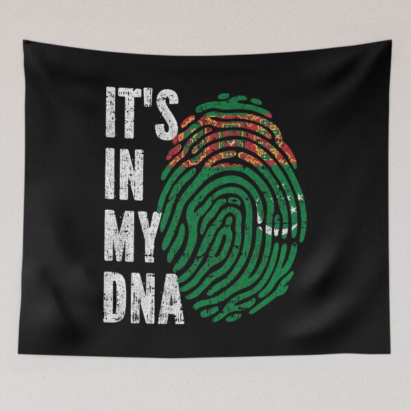 Item preview, IT'S IN MY DNA Turkmenistan Flag Roots designed and sold by CosmoKitsch.
