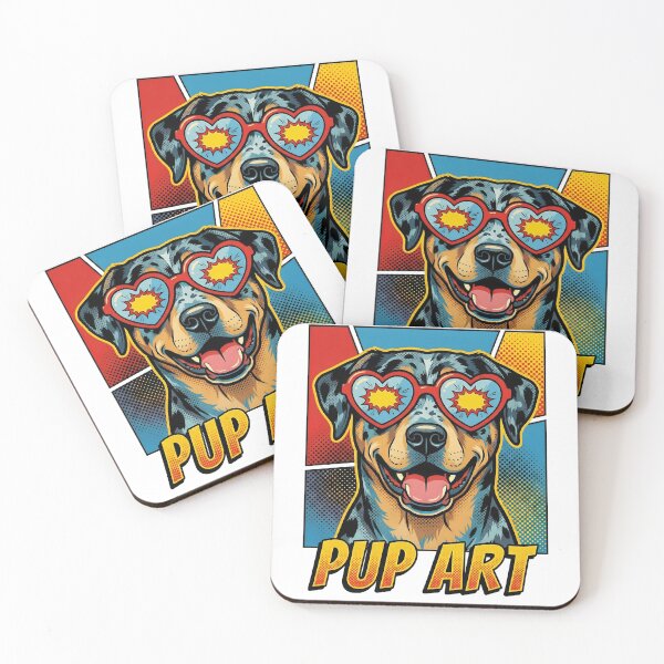 Item preview, Pop Art Catahoula Leopard Dog Retro Dog designed and sold by k3rstman1.