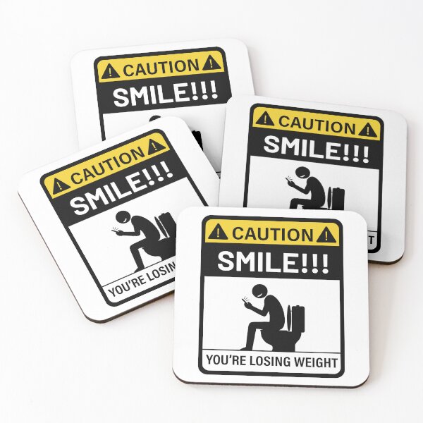 Item preview, Smile you're losing weight designed and sold by ElseWorldDesign.