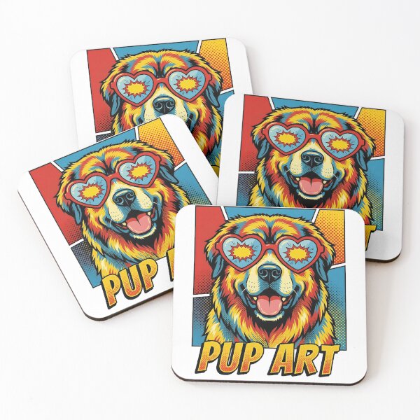 Item preview, Pop Art Caucasian Shepherd Dog Retro Dog designed and sold by k3rstman1.