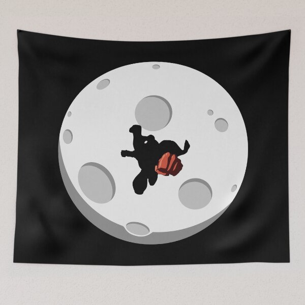 Item preview, Bald hero across the Moon designed and sold by ProjetF.