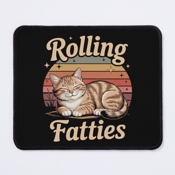 Item preview, Rolling Fatties Cat Humor  designed and sold by joyouartArt.