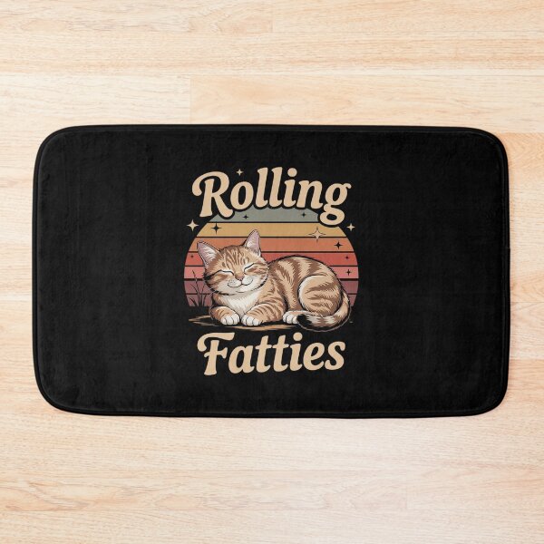Item preview, Rolling Fatties Cat Humor  designed and sold by joyouartArt.