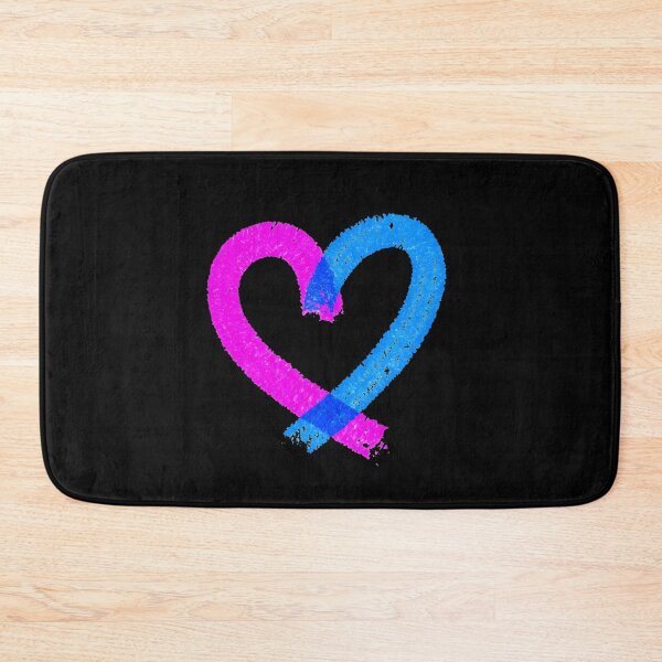 Item preview, Pink and Blue Heart Valentine iPhone Case – Textured Love Design designed and sold by FestivityFinds.