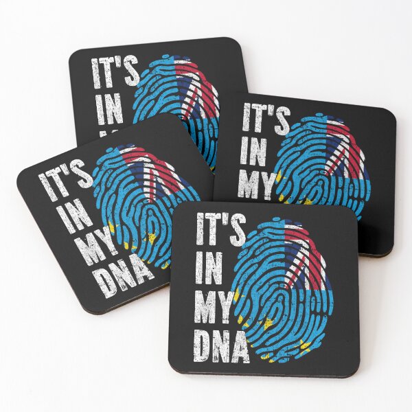 Item preview, IT'S IN MY DNA Tuvalu Flag Roots designed and sold by CosmoKitsch.