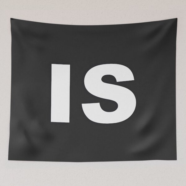 Item preview, IS — White Minimal Bold Type Statement designed and sold by WORDPAUSE.