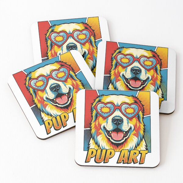 Item preview, Pop Art Central Asian Shepherd Dog Retro Dog designed and sold by k3rstman1.