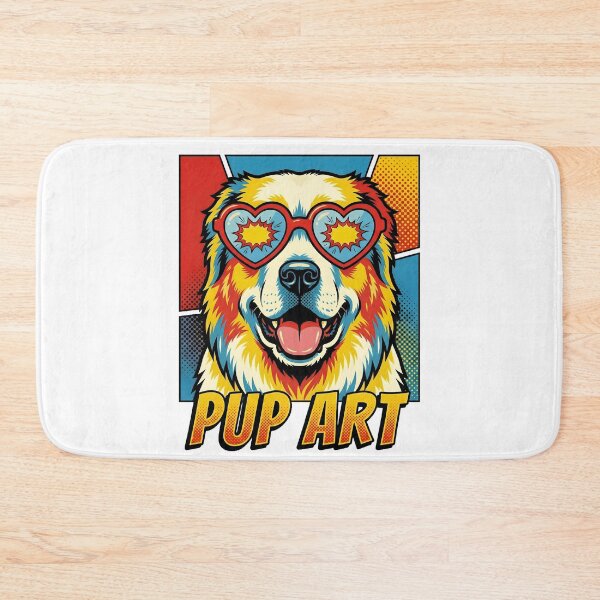 Item preview, Pop Art Central Asian Shepherd Dog Retro Dog designed and sold by k3rstman1.