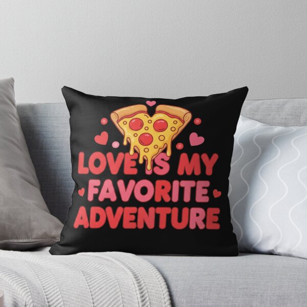 Item preview, Love You More Than Pizza  designed and sold by MofazStyle.