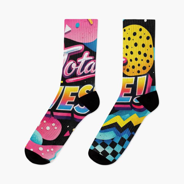 Item preview, Totally AWESOME! – 80s Retro Pop Design designed and sold by ForeverPrintsOK.