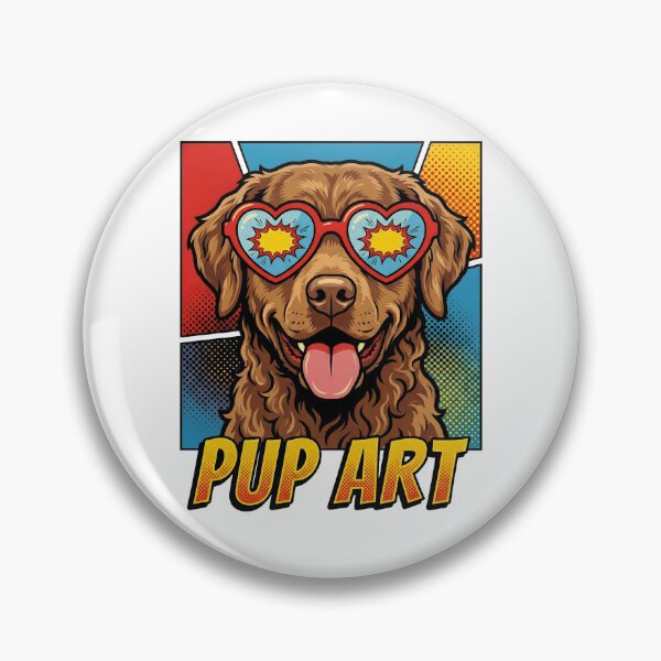 Item preview, Pop Art Chesapeake Bay Retriever Retro Dog designed and sold by k3rstman1.