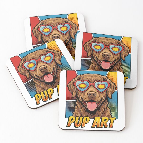 Item preview, Pop Art Chesapeake Bay Retriever Retro Dog designed and sold by k3rstman1.
