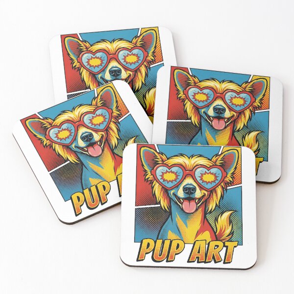 Item preview, Pop Art Chinese Crested Retro Dog designed and sold by k3rstman1.