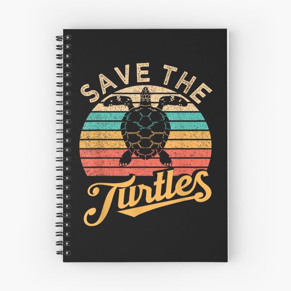 Item preview, Save The Turtles Animal Rights Sea Turtle Retro Style designed and sold by Irakalu.