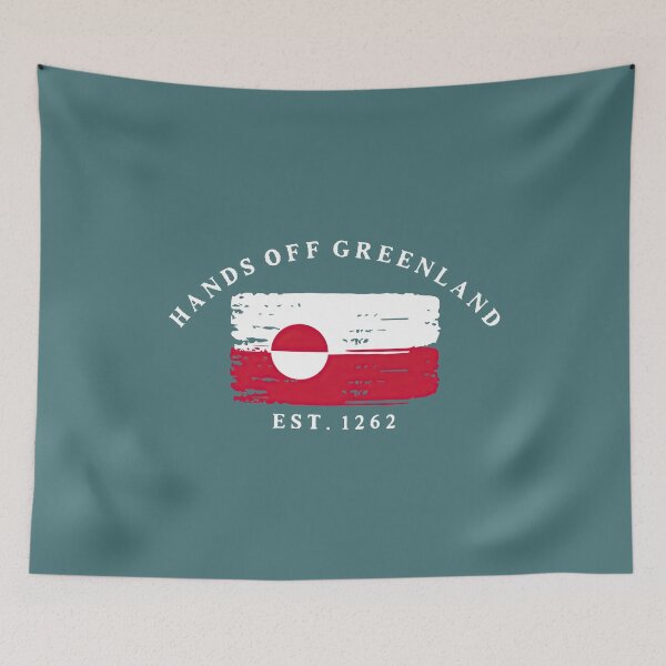 Item preview, Hands Off Greenland Anti Trump Anti MAGA designed and sold by olsonyvykteresa.