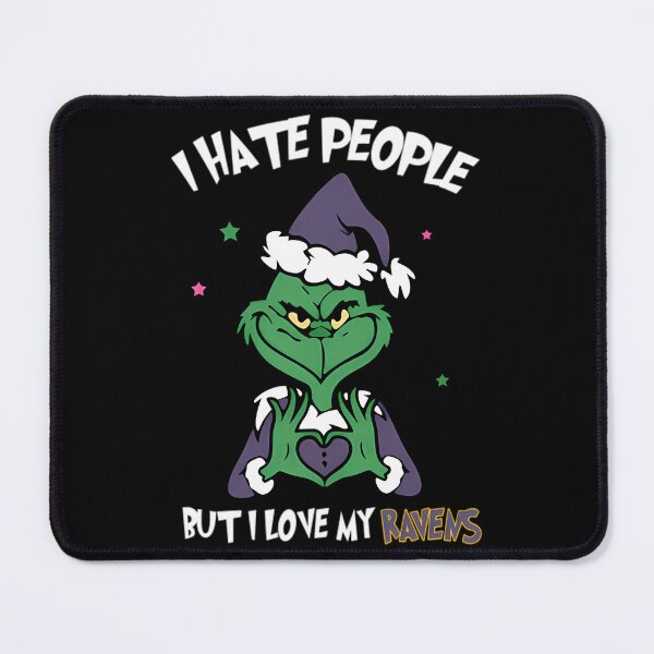 Item preview, Grinch Baltimore Ravens Funny Christmas Football F designed and sold by Shay2368.