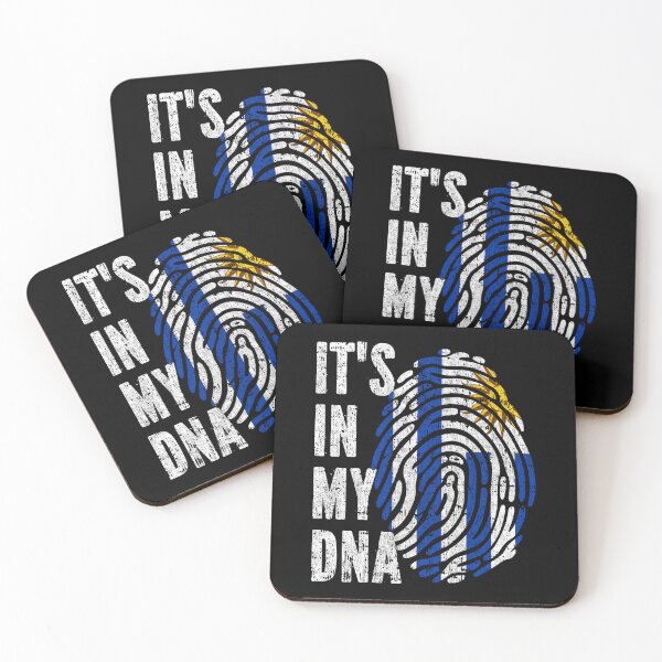 Item preview, IT'S IN MY DNA Uruguay Flag Roots designed and sold by CosmoKitsch.