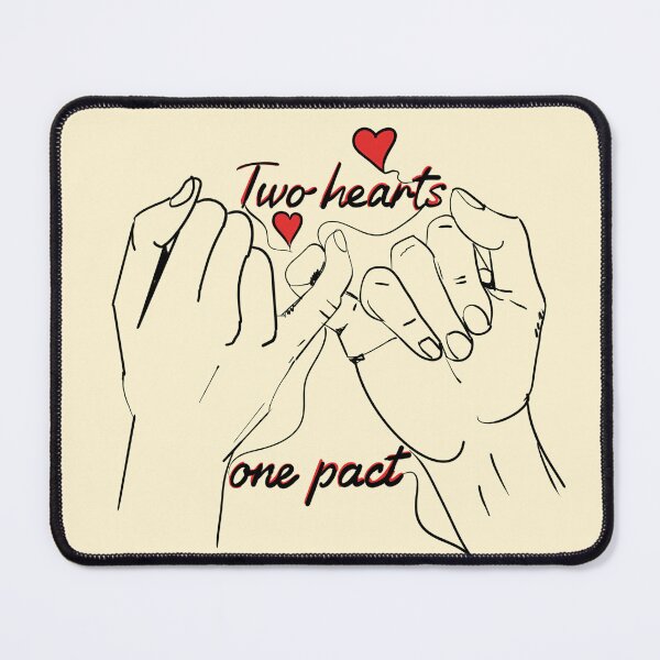 Item preview, Two Hearts, One Pact - Valentine's Day Gift designed and sold by Italian Ink Studio.