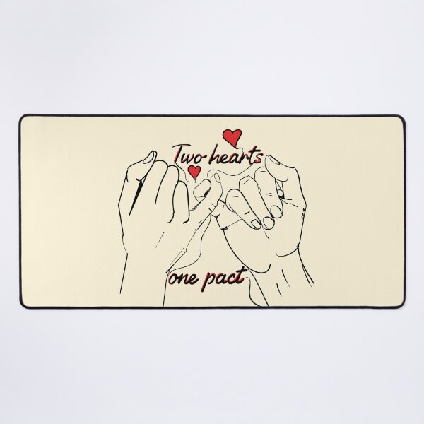 Item preview, Two Hearts, One Pact - Valentine's Day Gift designed and sold by Italian Ink Studio.